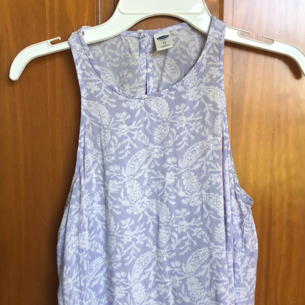 floral tank top
